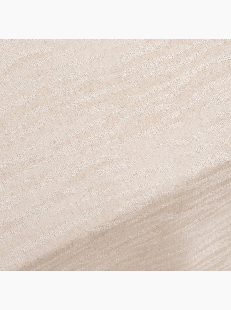 Nappe antitache avec tissu texturé effet veiné - Gamusi. Ocre - Kiabi