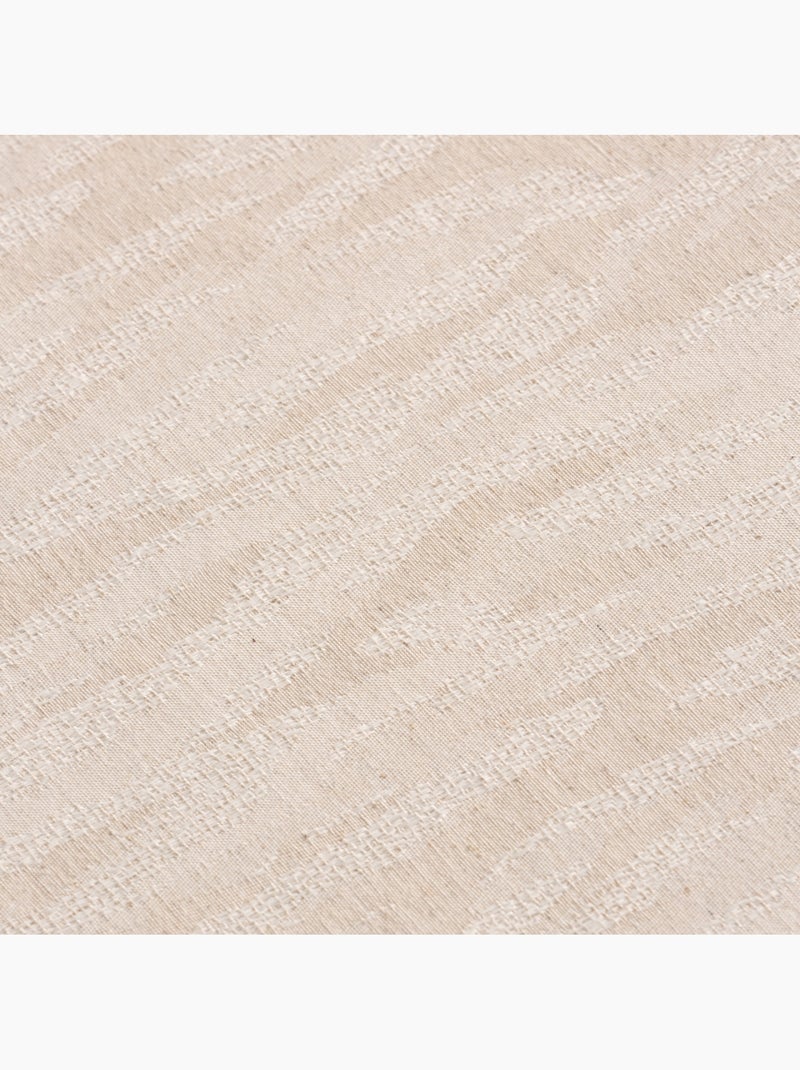 Nappe antitache avec tissu texturé effet veiné - Gamusi. Ocre - Kiabi