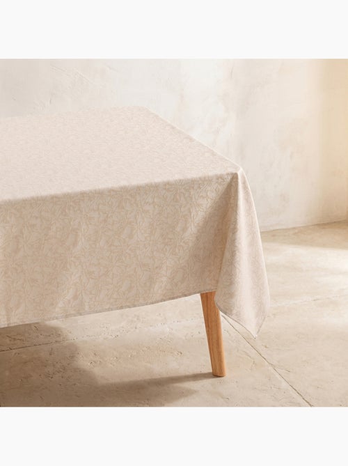 Nappe antitache avec tissu texturé floral - Gamusi. - Kiabi Nappe antitache avec tissu texturé floral - Gamusi. - Kiabi