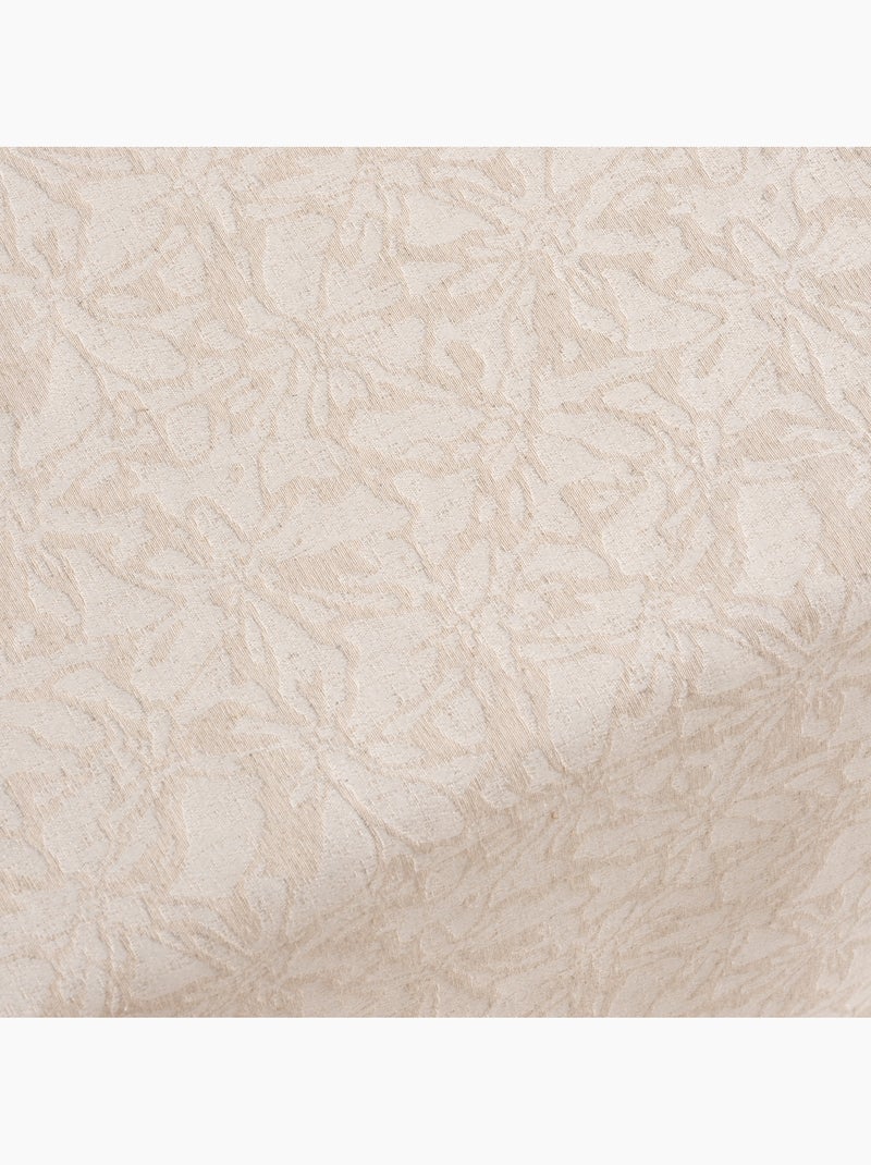 Nappe antitache avec tissu texturé floral - Gamusi. Beige - Kiabi