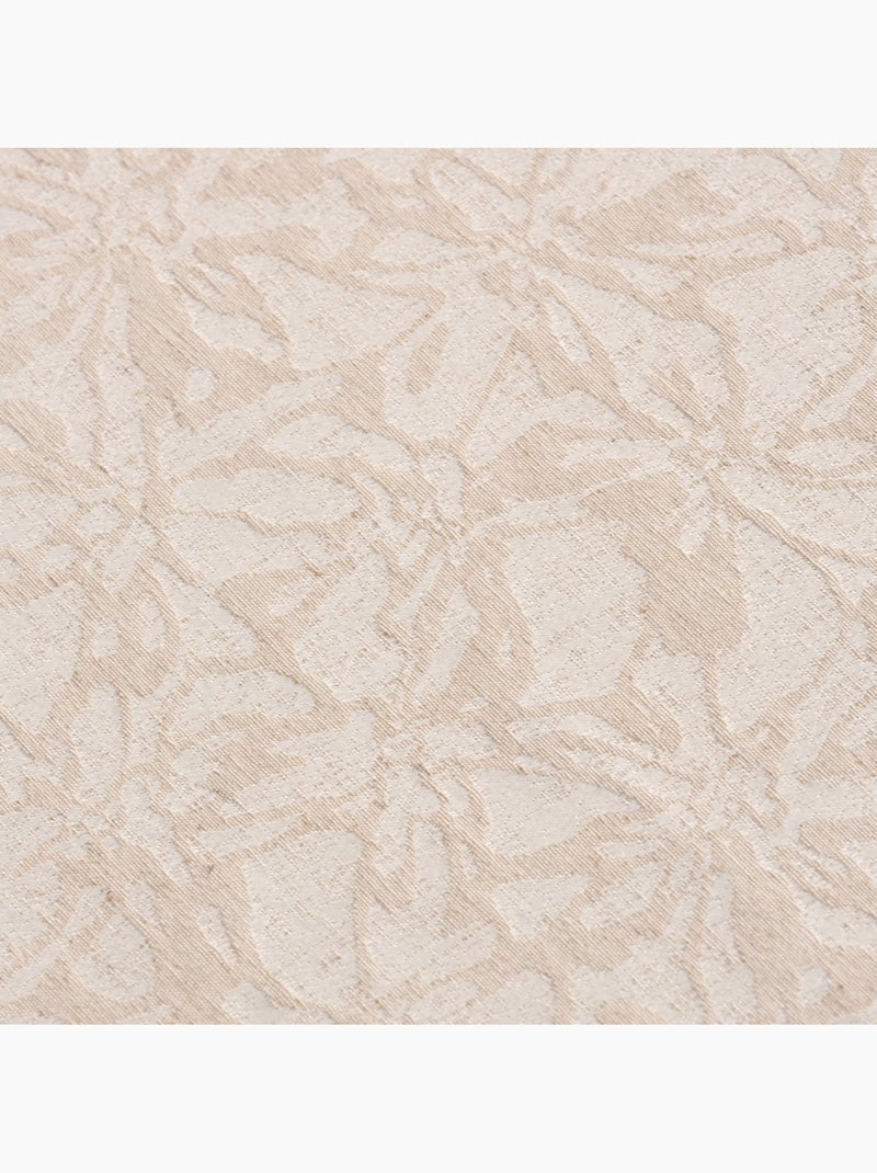 Nappe antitache avec tissu texturé floral - Gamusi. Beige - Kiabi
