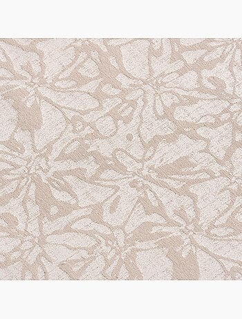 Nappe antitache avec tissu texturé floral - Gamusi.