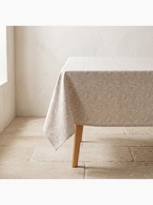 Nappe antitache avec tissu texturé floral - Gamusi. - Kiabi Nappe antitache avec tissu texturé floral - Gamusi. - Kiabi
