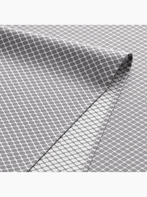 Nappe antitache avec tissu texturé, motif à carreaux quadrillés - Gamusi. - Kiabi