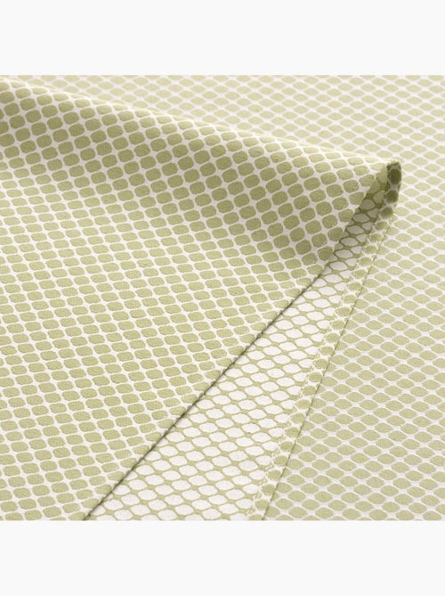 Nappe antitache avec tissu texturé, motif à carreaux quadrillés - Gamusi. - Kiabi