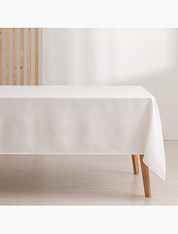 Nappe antitache avec tissu texturé, motif géométrique - Gamusi.