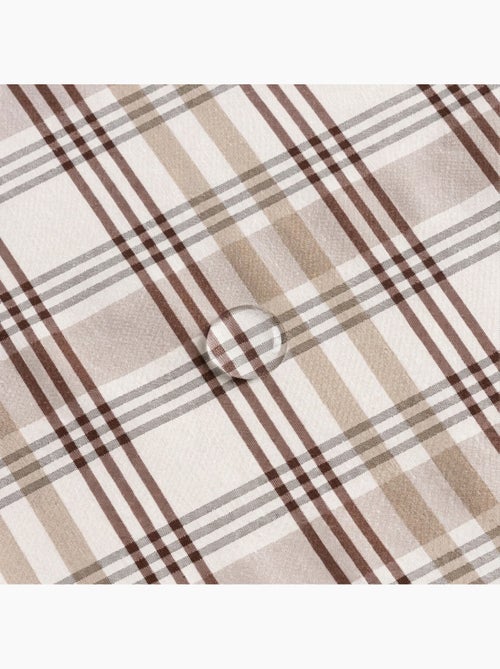 Nappe antitache motif tartan, toucher et tombé naturels - Gamusi. - Kiabi