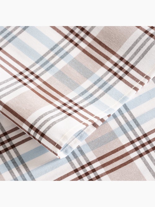 Nappe antitache ronde motif tartan, toucher et tombé naturels - Gamusi. - Kiabi Nappe antitache ronde motif tartan, toucher et tombé naturels - Gamusi. - Kiabi