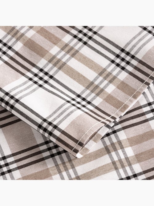 Nappe antitache ronde motif tartan, toucher et tombé naturels - Gamusi. - Kiabi Nappe antitache ronde motif tartan, toucher et tombé naturels - Gamusi. - Kiabi