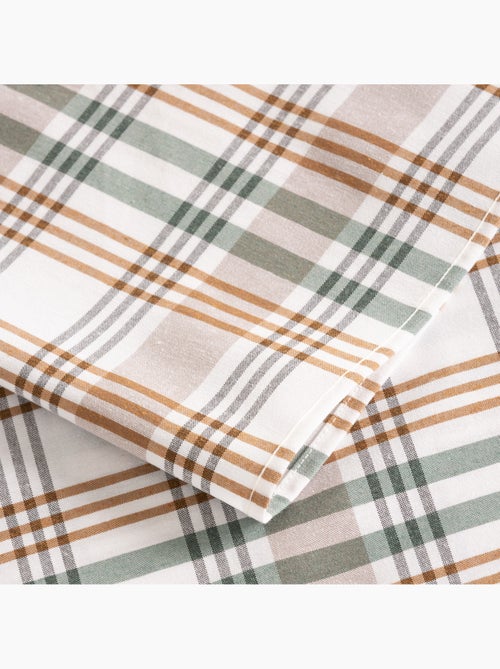 Nappe antitache ronde motif tartan, toucher et tombé naturels - Gamusi. - Kiabi Nappe antitache ronde motif tartan, toucher et tombé naturels - Gamusi. - Kiabi