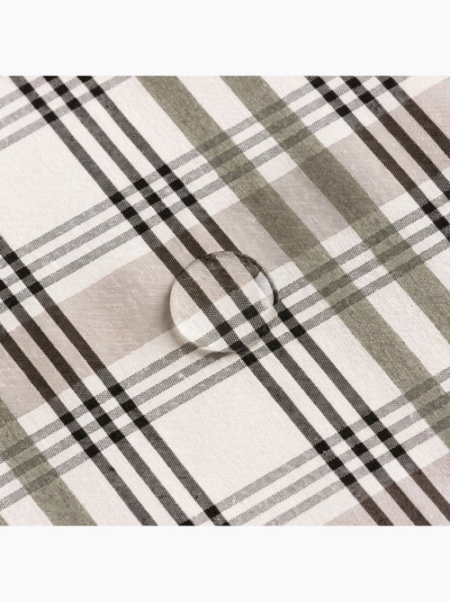 Nappe antitache ronde motif tartan, toucher et tombé naturels - Gamusi. - Kiabi Nappe antitache ronde motif tartan, toucher et tombé naturels - Gamusi. - Kiabi