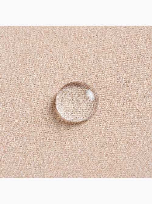 Nappe antitache unie, tissu chiné. Chute naturelle, toucher textile - Gamusi. - Kiabi