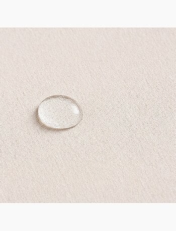 Nappe antitache unie, tissu chiné. Chute naturelle, toucher textile - Gamusi.