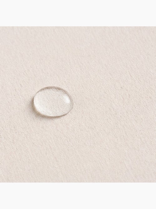 Nappe antitache unie, tissu chiné. Chute naturelle, toucher textile - Gamusi. - Kiabi