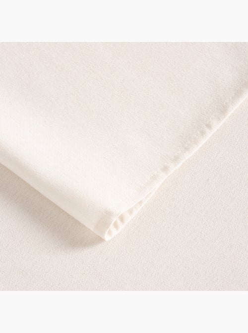 Nappe antitache unie, tissu chiné. Chute naturelle, toucher textile - Gamusi. - Kiabi