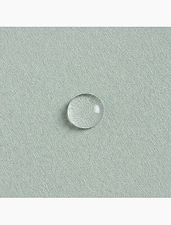 Nappe antitache unie, tissu chiné. Chute naturelle, toucher textile - Gamusi.