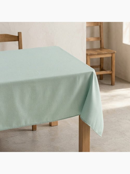 Nappe antitache unie, tissu chiné. Chute naturelle, toucher textile - Gamusi. - Kiabi Nappe antitache unie, tissu chiné. Chute naturelle, toucher textile - Gamusi. - Kiabi
