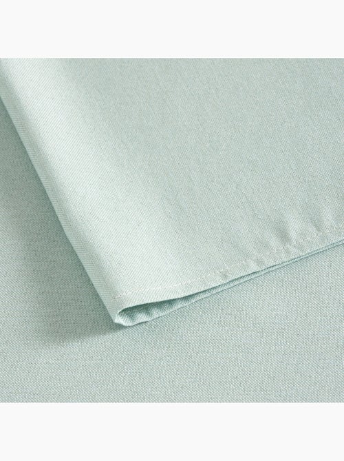 Nappe antitache unie, tissu chiné. Chute naturelle, toucher textile - Gamusi. - Kiabi Nappe antitache unie, tissu chiné. Chute naturelle, toucher textile - Gamusi. - Kiabi
