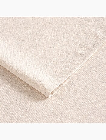 Nappe antitache unie, tissu chiné. Chute naturelle, toucher textile - Gamusi.