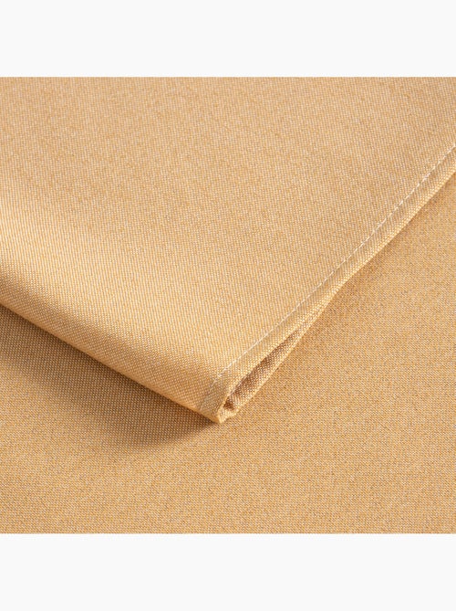Nappe antitache unie, tissu chiné. Chute naturelle, toucher textile - Gamusi. - Kiabi
