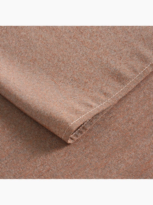 Nappe antitache unie, tissu chiné. Chute naturelle, toucher textile - Gamusi. - Kiabi