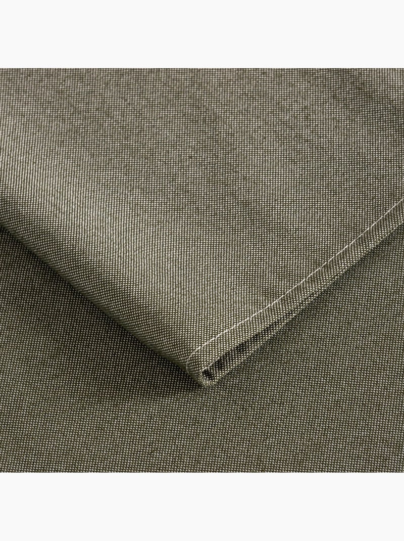 Nappe antitache unie, tissu chiné. Chute naturelle, toucher textile - Gamusi. Vert - Kiabi