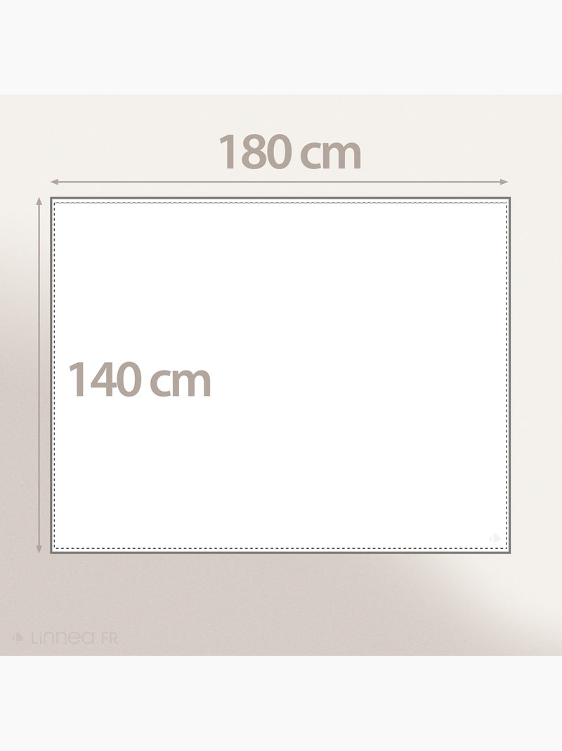 Nappe antitaches collection VERDURE Rectangulaire Jaune - Kiabi
