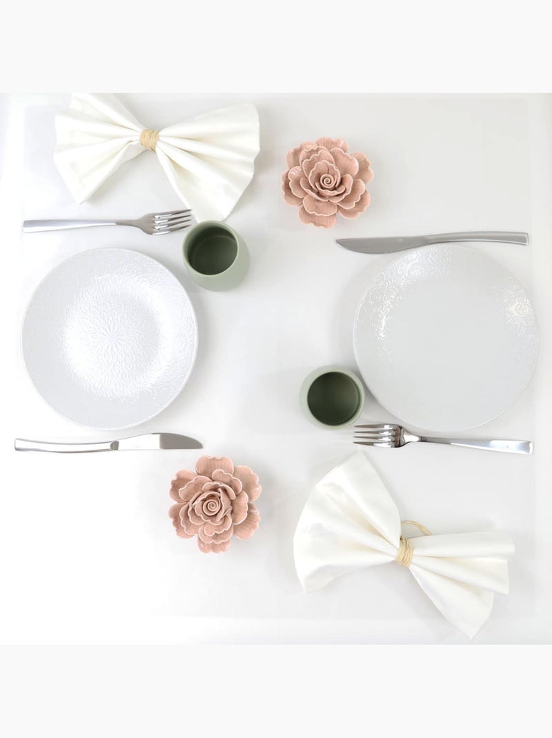 Nappe blanche en satin de coton 270 gr m² LUXE Blanc - Kiabi