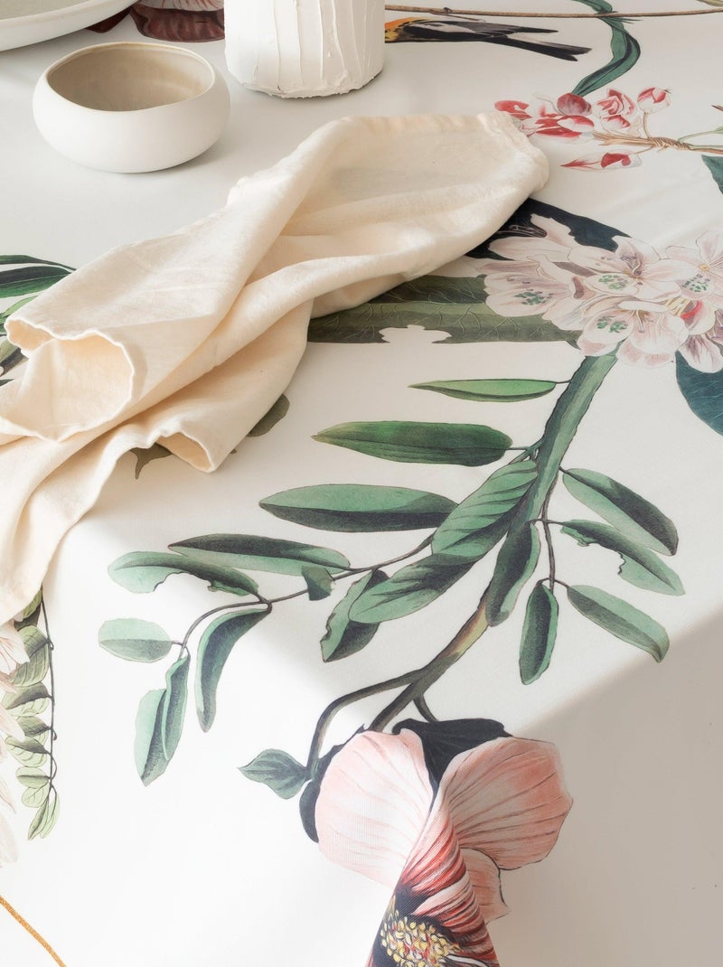 Nappe Blooming "Happyfriday" Blanc - Kiabi