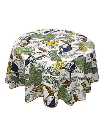 Nappe BRESIL coton enduction acrylique Ovale