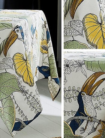 Nappe BRESIL coton enduction acrylique Ovale