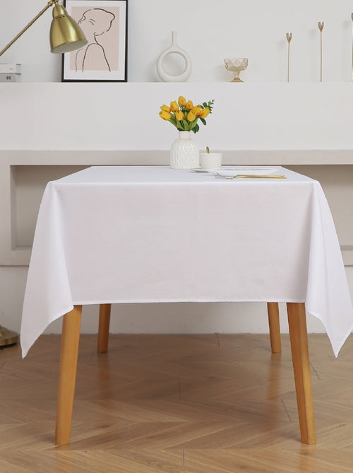 Nappe carrée et enduite antitache - Kiabi