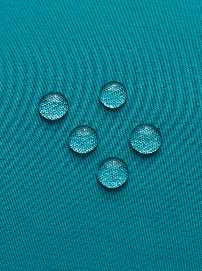 Nappe carrée et enduite antitache Bleu canard - Kiabi