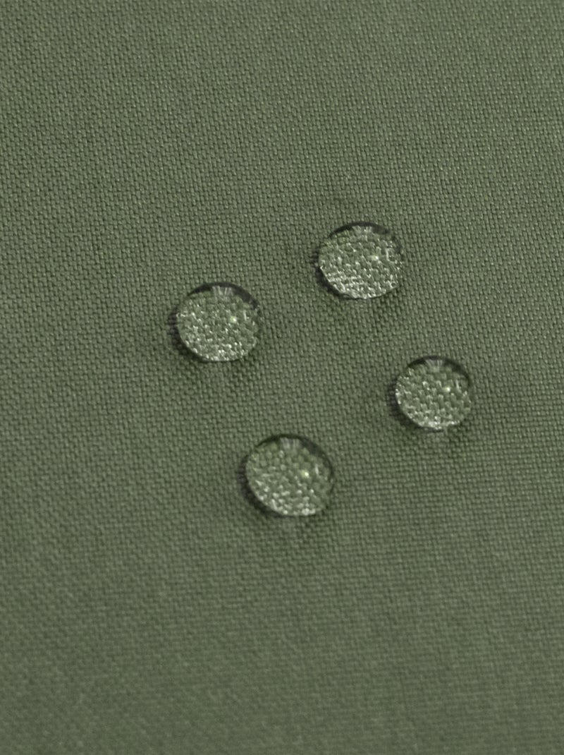 Nappe carrée et enduite antitache Vert olive - Kiabi