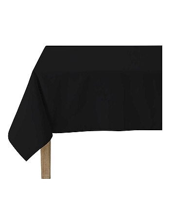 Nappe carrée unie en coton, traitée Teflon, CAMBRAI