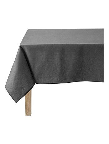 Nappe carrée unie en coton, traitée Teflon, CAMBRAI