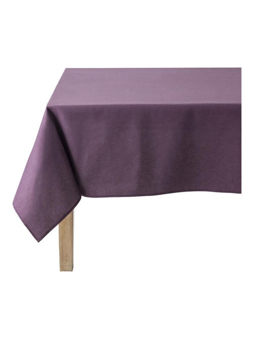 Nappe carrée unie en coton, traitée Teflon, Made in France, CAMBRAI - Kiabi