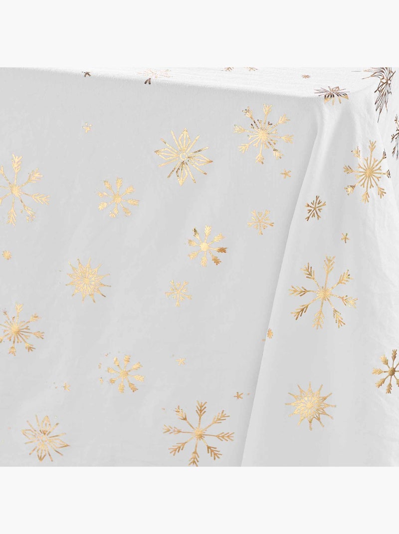 Nappe Collection Astre métallisée Blanc - Kiabi