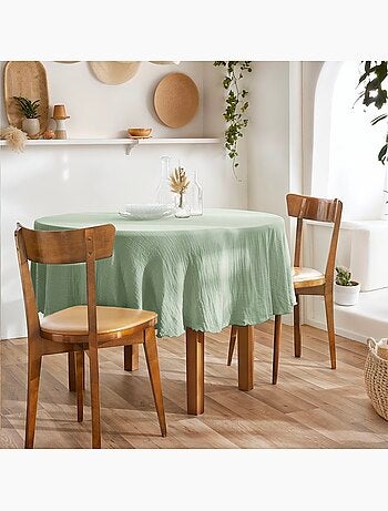 Nappe Collection Gaia en gaze de coton