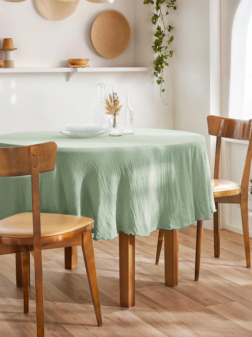 Nappe Collection Gaia en gaze de coton - Kiabi Nappe Collection Gaia en gaze de coton - Kiabi