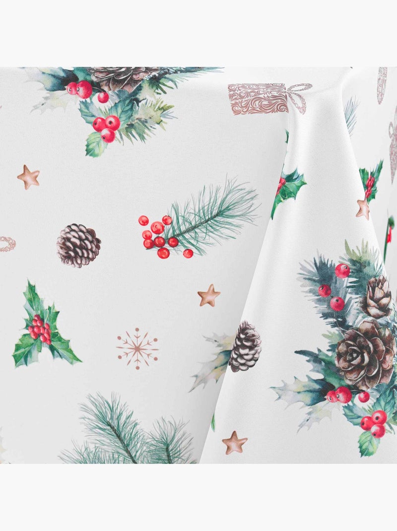 Nappe Collection Hollystar de noel Blanc - Kiabi