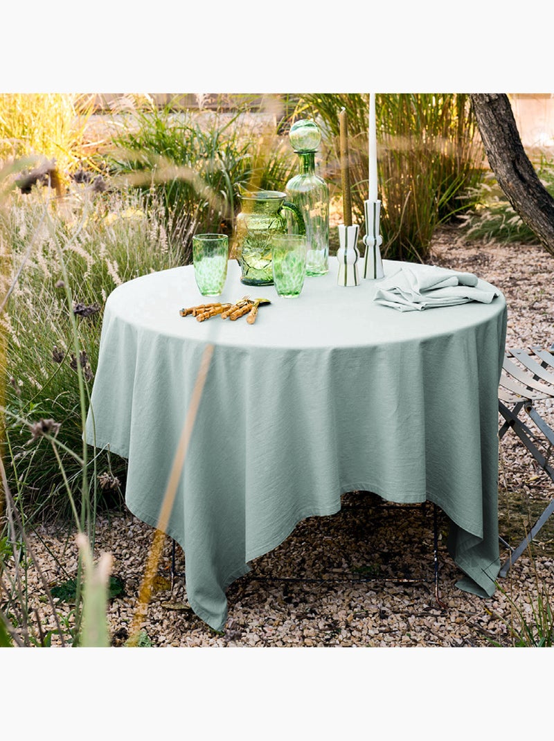Nappe collection MATTIS  Carré Vert anis - Kiabi