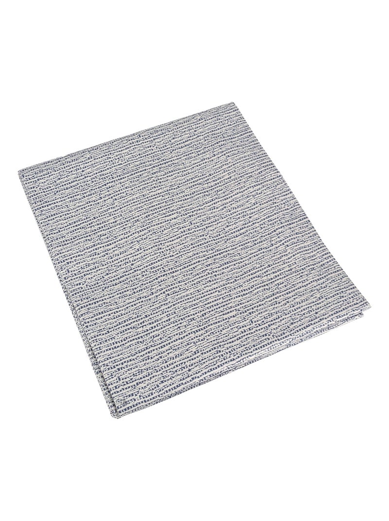 Nappe collection NAMASTE Rectangulaire Bleu foncé - Kiabi