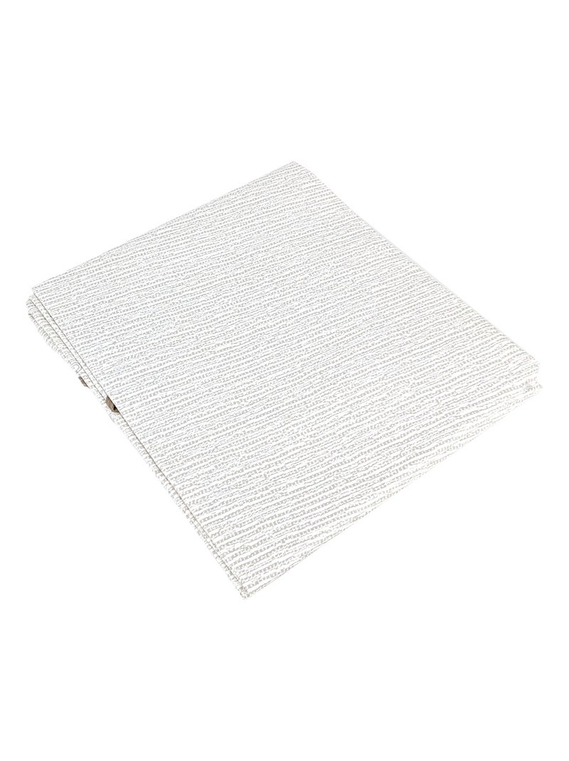 Nappe collection NAMASTE Rectangulaire Gris - Kiabi
