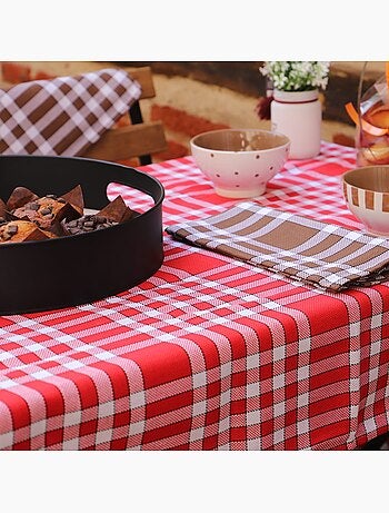 Nappe coton carreaux vichy Nelly