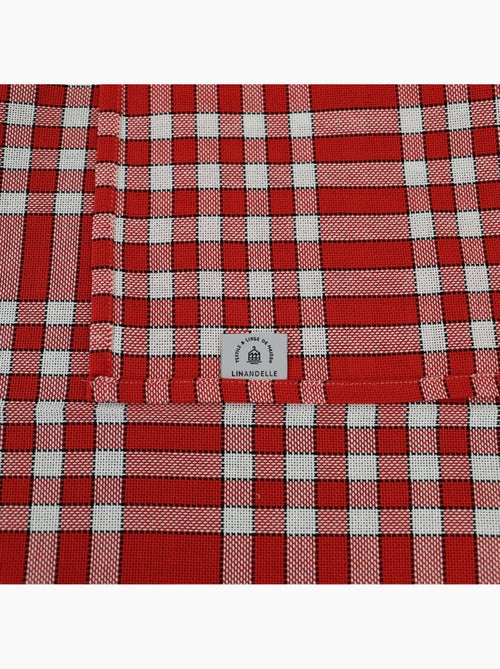 Nappe coton carreaux vichy Nelly - Kiabi