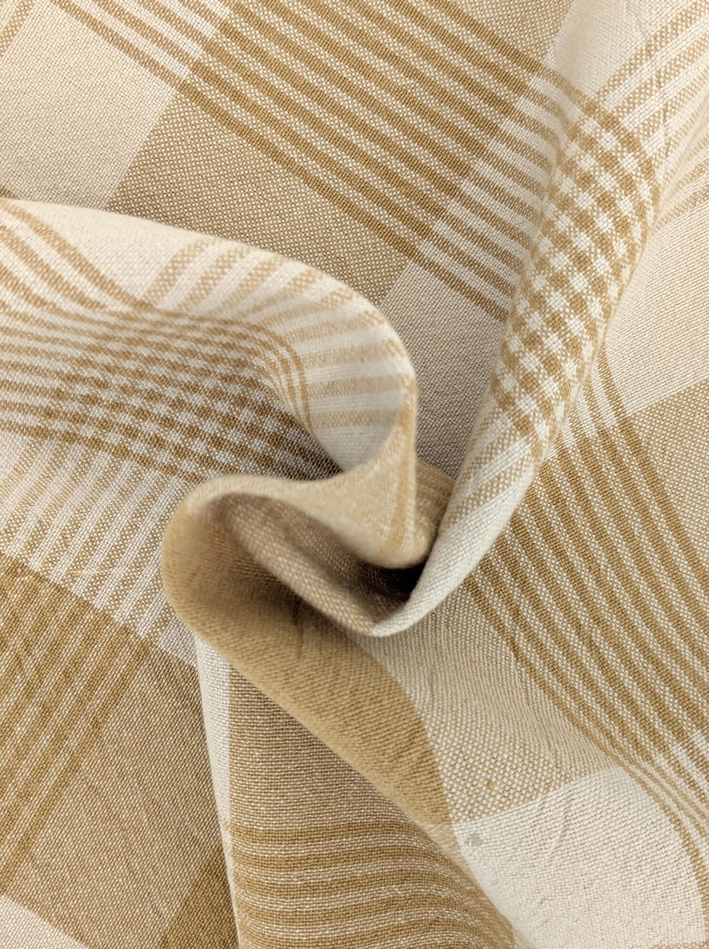 Nappe coton collection NESS Marron cappuccino - Kiabi
