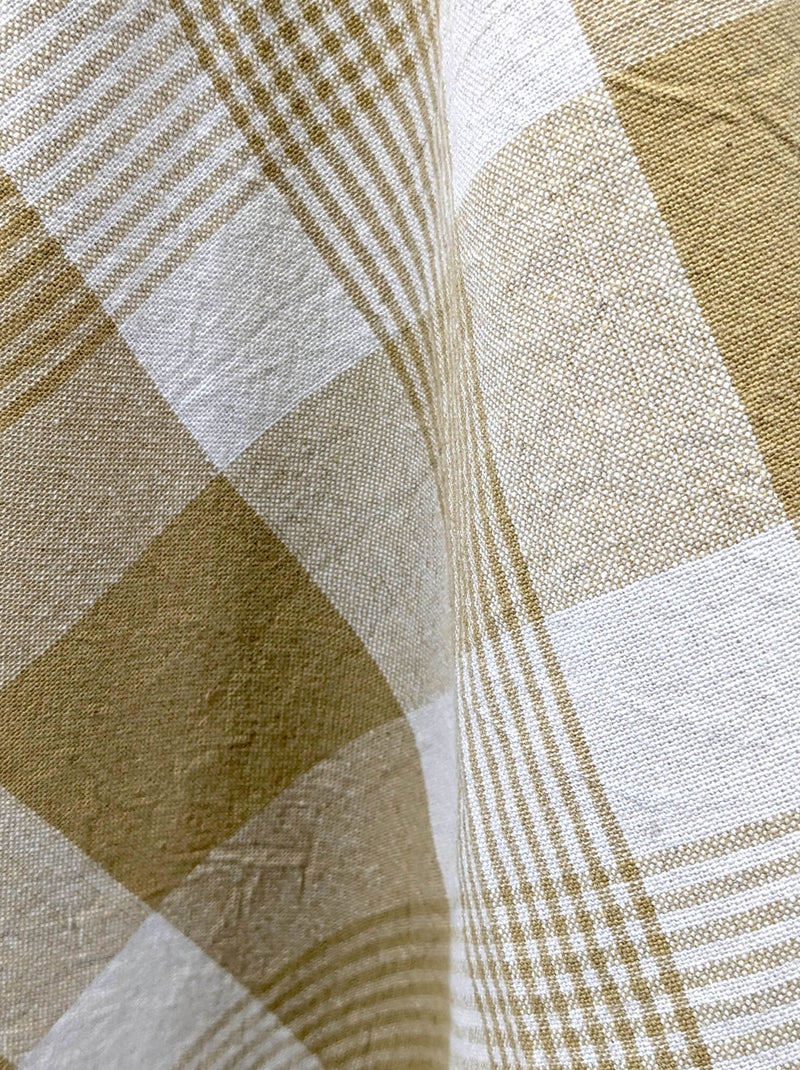 Nappe coton collection NESS Marron cappuccino - Kiabi