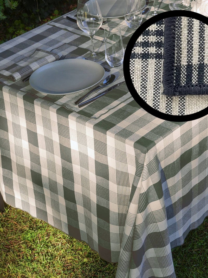 Nappe coton collection NESS Noir Noir - Kiabi