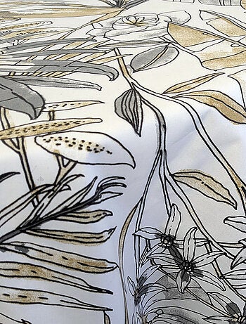 Nappe coton enduite BAHIA Carré